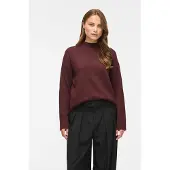 Vila Viaylin Stehkragen Strickpullover