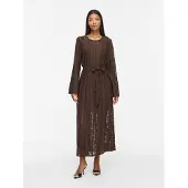 Vila Visilano Langarm Maxikleid