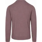 Profuomo Pullover Merinowolle Aubergine