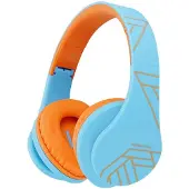 PowerLocus Kinderkopfhörer - P2, kabellos, blau/orange