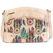 Merkloos Veganer Schultertasche aus nachhaltigem Design für Damen