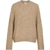 Vila Vibows Rundhals Strickpullover