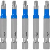 Wiha Bit Set T-Bit 50 mm TORX (T25) 5-teilges Set 1/4 zoll E6,3 in Box - 41646