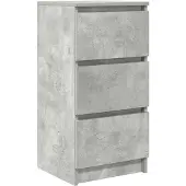 vidaXL Sideboard Betongrau 37,5x35x76 cm Holzwerkstoff