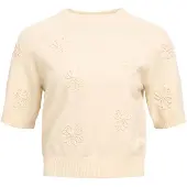 Object Kurzarm Pullover Grau M