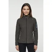 CMP Woman Fleece Fleece Jacket antracite-cool blue (31UZ) 44