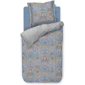Merkloos Bettwäsche Set Jabali Blau 155x220 cm