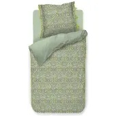 Merkloos Bettwäsche Set Kikoy Grün 155x220+80x80