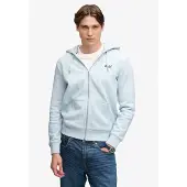 Superdry Kapuzensweatjacke "ESSENTIAL LOGO ZIP HOODIE HB" Baumwollmischung, slim fit