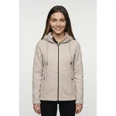 Killtec Strickfleecejacke "KOW 41 WMN KNTFLC JCKT" mit Kapuze mit Teddyfell