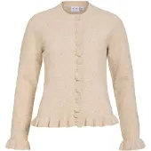 Vila Vijacia Rüschen Strickjacke