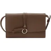 Marc O'Polo Umhängetasche Clutch Lula 2 in 1 Crossbody Bag Faded Brown braun