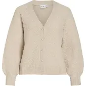 Vila Vituli V-ausschnitt Strickjacke