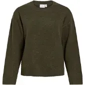 Vila Viliga Rundhals Strickpullover