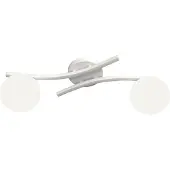 Emibig Hängeleuchte OPUS, weiß, 2xE14, 15W, Metall, Maße: 20x60x23cm, IP20,
