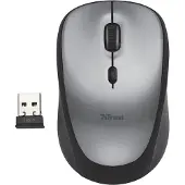 Trust Yvi, Optisch, RF Wireless, 1600 DPI, Schwarz