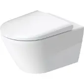 Duravit Wand-WC, Tiefspüler D-Neo 37x54cm, 4,5 l, Rimless, weiß