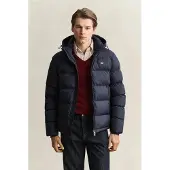 Gant 7006661-433, Männlich, Erwachsener, Regular fit, Reißverschluss, Polyamid, Polyester, Blau