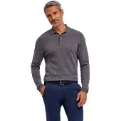Falke Pure Cashmere Herren Pullover, M, Grau, Uni, Kaschmir