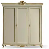 AEA Kleiderschrank Regale Schrank Holz Schlafzimmer Garderobenschrank
