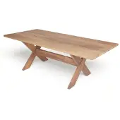 AEA Esstisch Holztisch Gartentisch Familientisch Speisetisch Gartenmöbel