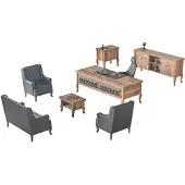 Xl Moebel Gmbh Schreibtisch Chefsessel Sideboard Sitzmöbel Büroeinrichtung Holz Ledersofas