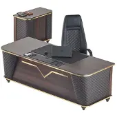Xl Moebel Gmbh Schreibtisch Bürotisch Bürostuhl Kommode Set Schwarz Arbeitszimmer Büro
