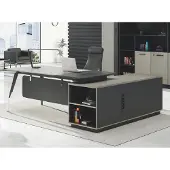 AEA Schreibtisch Eckschreibtisch Büro Tisch Möbel Einrichtung Chef Schreibtische