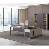 AEA Großer Eckschreibtisch Home Office Möbel Chef Tisch Schreibtisch für Büro