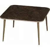 AEA Couchtisch aus Holz in Braun modern eleganter Wohnzimmertisch