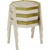 AEA Elegantes Beiges Couchtisch-Set aus Holz für modernes Wohnzimmer
