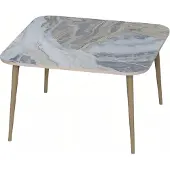 AEA Moderner Mehrfarbiger Couchtisch aus Holz