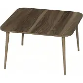 AEA Eleganter brauner Couchtisch aus Holz im modernen Design