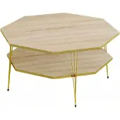 AEA Moderner Couchtisch aus Holz in Braun