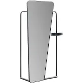 Xl Moebel Gmbh Standspiegel Spiegel Schublade Regal Kleiderbügel Metall Schwarz Deko