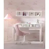 Xl Moebel Gmbh Weißer moderner Holzschreibtisch mit stilvollem Design