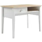 Xl Moebel Gmbh Weißer Holzschreibtisch im modernen Design