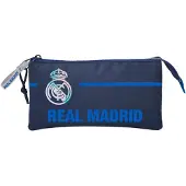 Real Madrid Federmäppchen 3 Fach Crest Etui