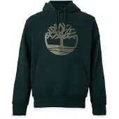 Timberland Hoodie "NORTHWOOD - Tree Logo BB Hoodie", Herren, Gr. XL, grün (scarab), Obermaterial: 55% Baumwolle, 45% Polyester, Sweatshirts Hoodie, sportlicher Hoodie, aus Baumwolle und Polyester