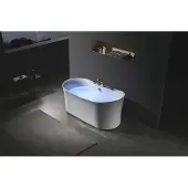 AEA Acryl Whirlwanne Indoor Whirlpool Badewanne Home Spa Weiß