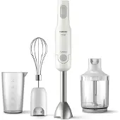 Philips Daily Collection HR2545/00 ProMix Stabmixer, Pürierstab, Pulsfunktion, 1,2 m, 650 W, Weiß