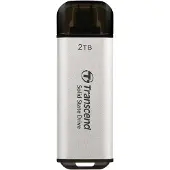 Transcend ESD300, 2 TB, USB Typ-C, 1050 MB/s, 10 Gbit/s, Silber