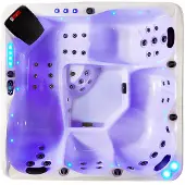 Xl Moebel Gmbh Whirlwanne Außenwhirlpool Whirlpool Hydromassagewanne Sprudelbad 200x200 cm