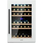 Klarstein Vinsider 41D Built-In Duo Quartz Edition Weinkühlschrank Einbaugerät Weiß