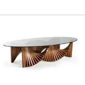 AEA Design Wohnzimmertisch Couchtisch Luxus Kaffeetisch Tisch 157x80cm