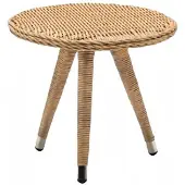 AEA Couchtisch Luxus Möbel Terrasse Design Rattan Rund Modern Hochwertig Möbel