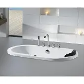 AEA Badewanne Luxuswanne Wellnesswanne Minibadewanne Bad Entspannungsbad 180x82 cm