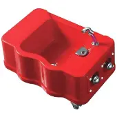 AEA Fußbadewanne Pedikürebecken Fußsohlenbad Fußwanne Fußentspannungsbad 69x45 cm
