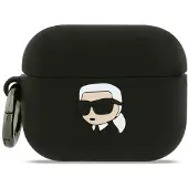 Karl Lagerfeld 3D Case für AirPods Pro 3 Schwarz