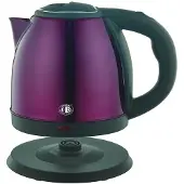 Herzberg , HG5011-PUR, 1.8L Edelstahl kabelloser Wasserkocher in Violett, 1500W F